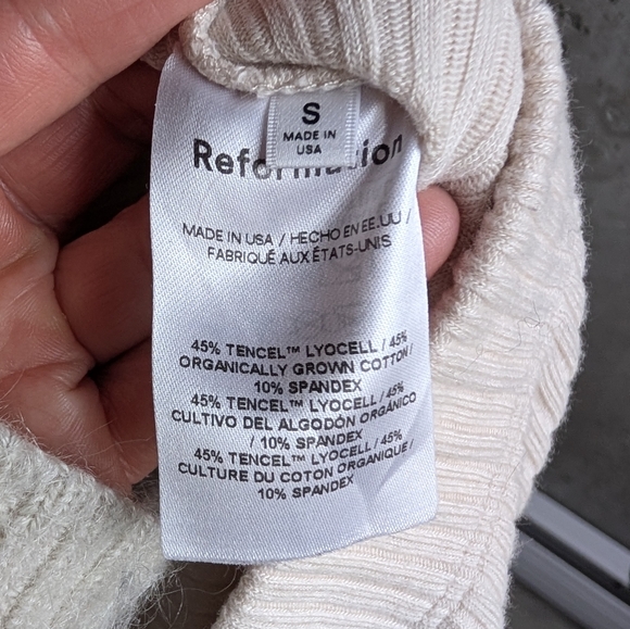 Reformation Whitney Ribbed Pants - Picture 6 of 6